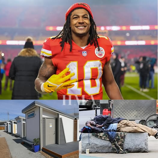 BREAKING: Chiefs star Isiah Pacheco has donated his entire $12.9 million in prize money and sponsorship earnings to the Homeless Shelter Initiative, funding the construction of 150 housing units and 300 shelter beds.