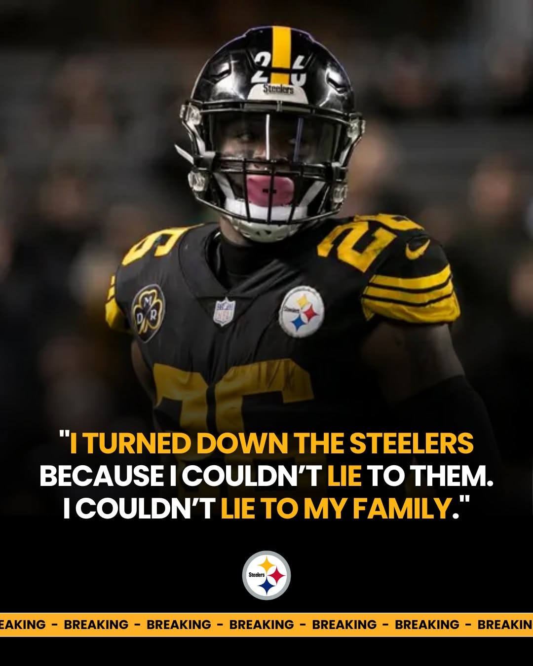 Steelers Fan Favorite Turns Down Return to Protect Team’s Super Bowl Dream