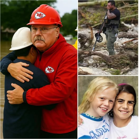 After His Daughter Disappeared During the Texas Flood, 40-Year-Old Dad Michael Faced Every Parent’s Worst Fear — Then, Out of Nowhere, Chiefs Coach Andy Reid Stepped In and Did ONE THING That Changed Everything.