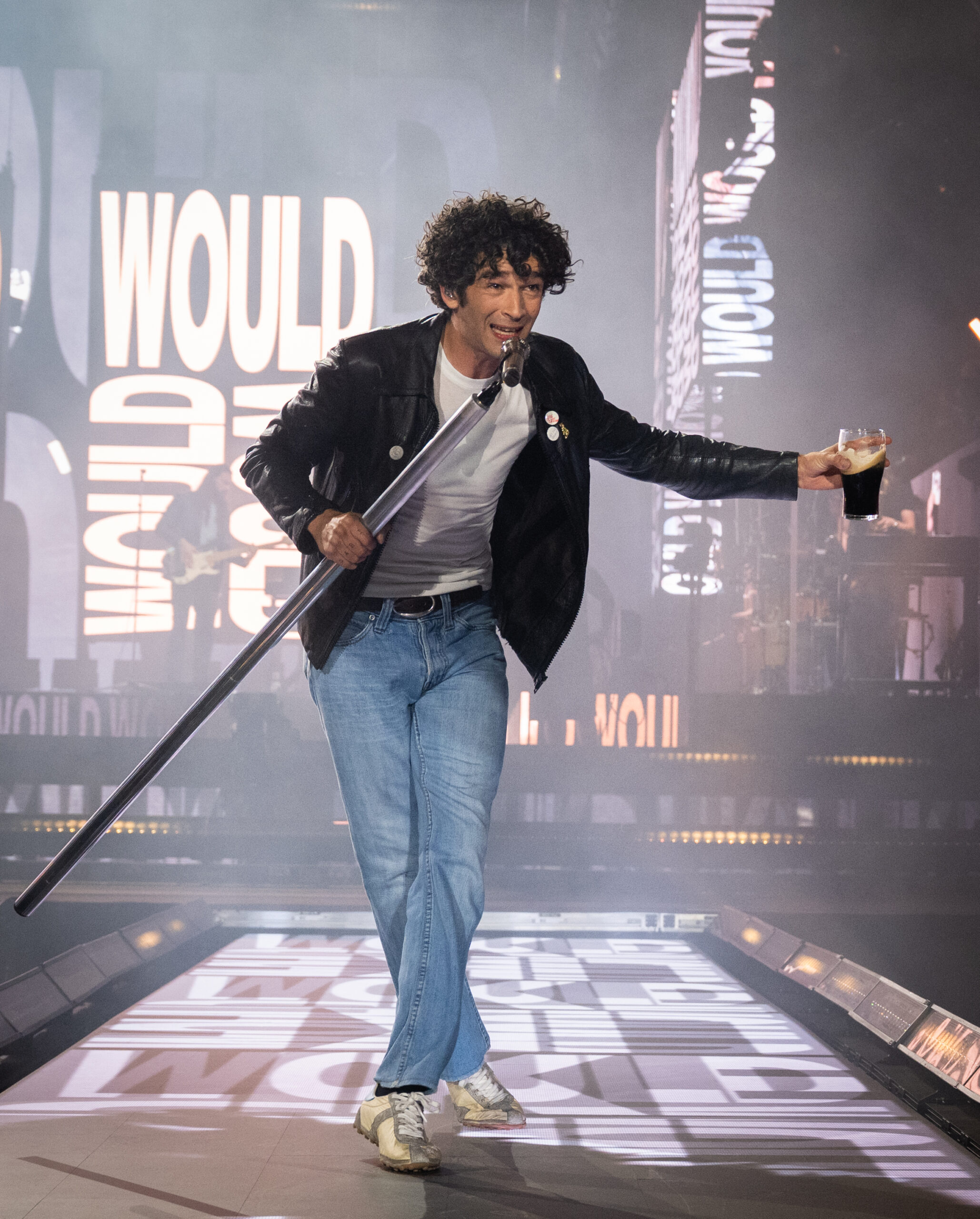 Matty Healy of The 1975 performs