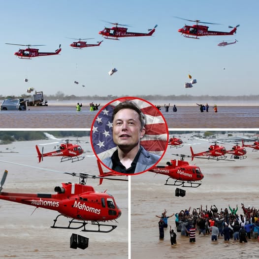 ST BREAKING: 6 Private Jets Fly Nearly 3 Tons of Food Across Texas — Elon Musk’s Name Spotted on Each, Unmasking the Secret Hero Behind the Massive Relief Effort ST