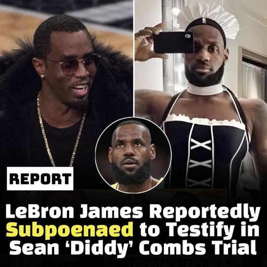 ST🚨 SHOCKING UPDATE: NBA icon LeBron James is reportedly set to testify in the federal case tied to Sean “Diddy” Combs. ST
