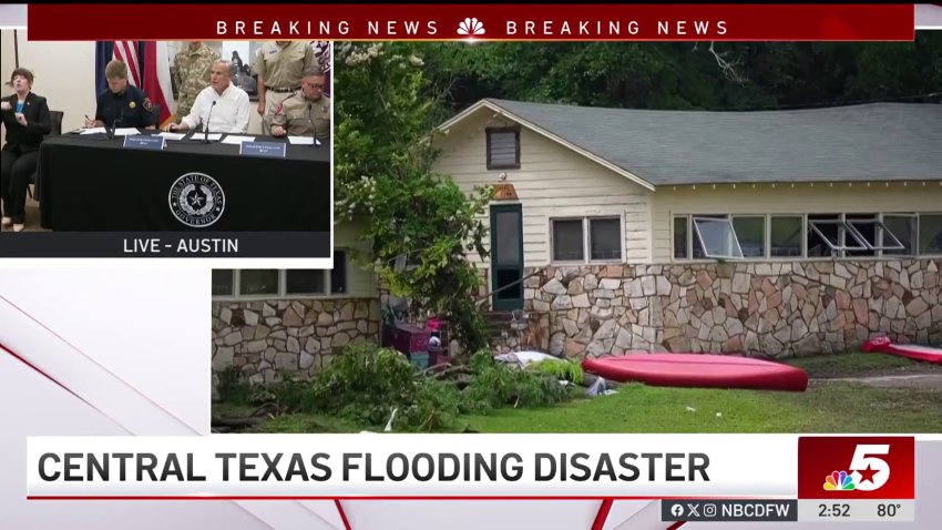 ‘Nothing short of horrific,' Texas governor says of visit to summer camp washed out by floods