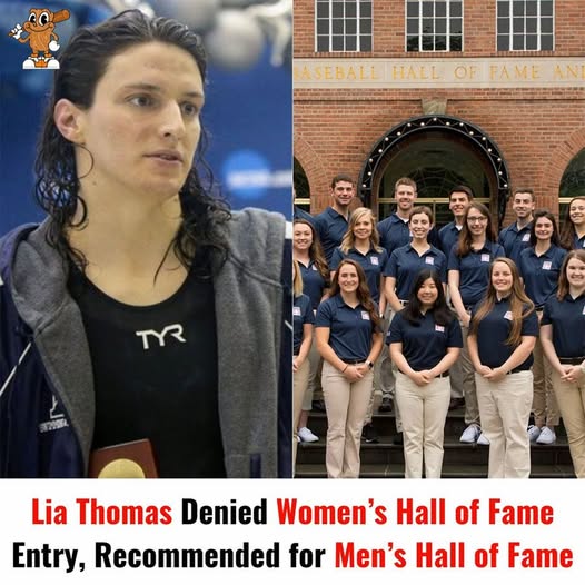 ST🚨 Lia Thomas BLOCKED from Women’s Hall of Fame — Controversial Nomination to Men’s Hall Ignites National Firestorm 🔥ST
