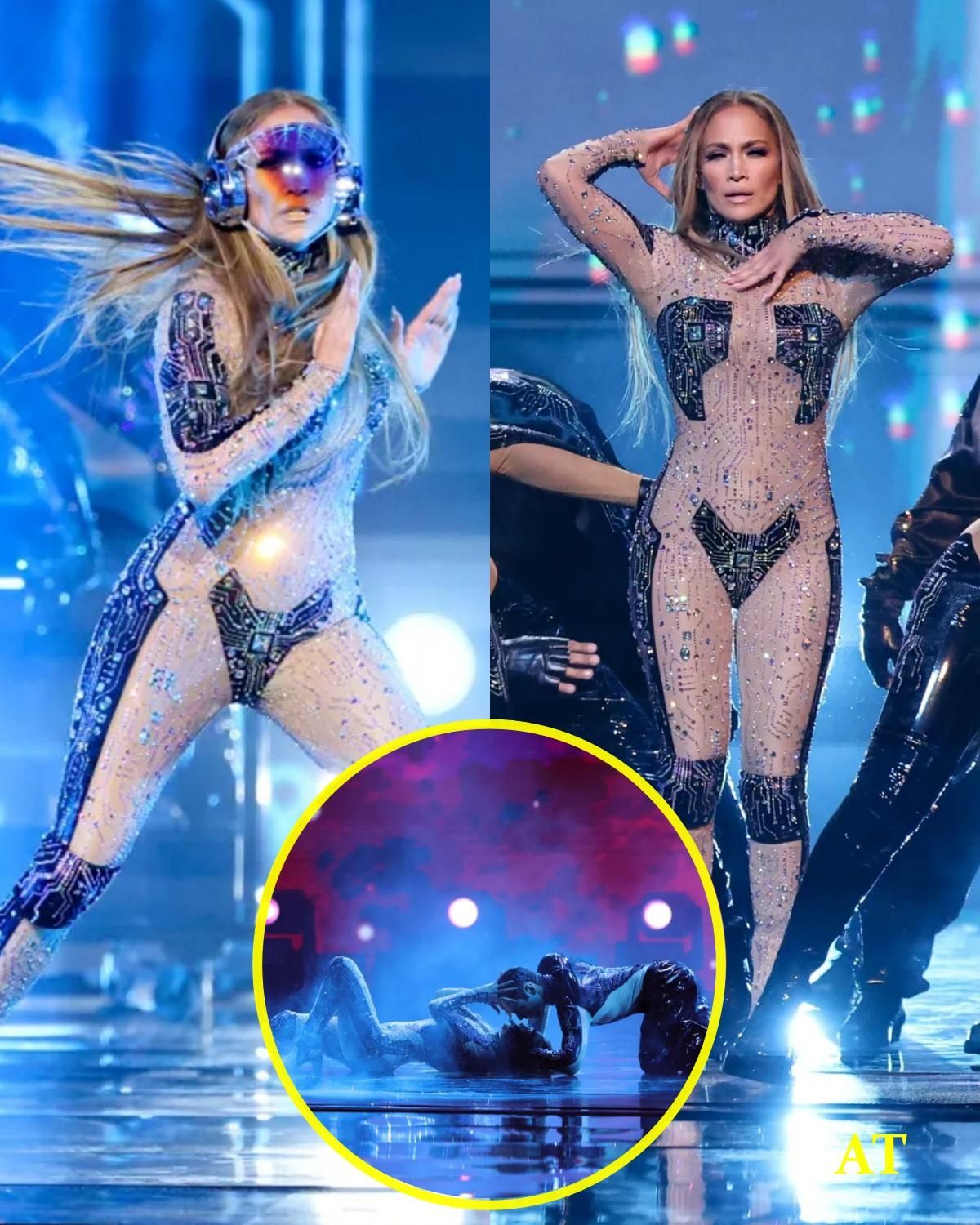 Jennifer Lopez Ignites AMAs With Dazzling Opening.SH