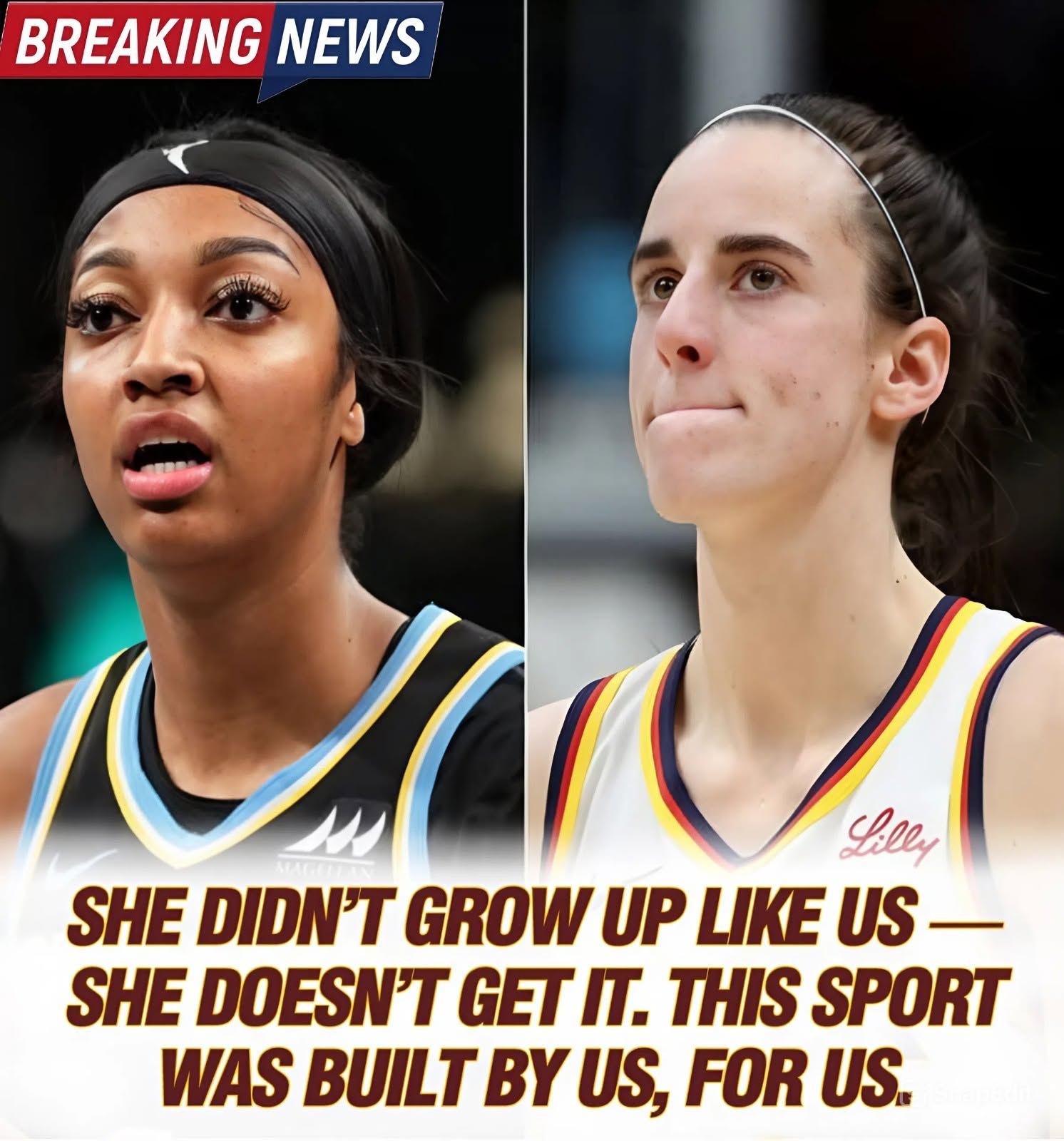 BREAKING NEWS: Angel Reese Faces Backlash After Allegedly Questioning Caitlin Clark’s Place in Black Culture.SH