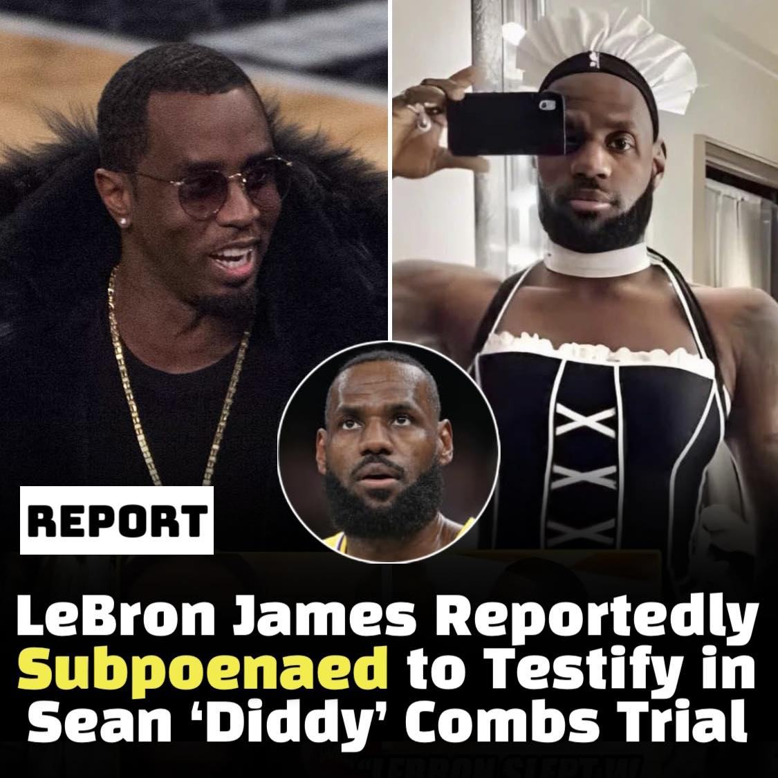 🚨 BREAKING: NBA legend LeBron James has allegedly been called to the witness stand in the ongoing federal investigation involving Sean “Diddy” Combs.SH