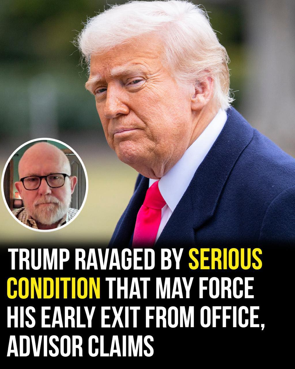 Trump’s Health Under Scrutiny: GOP Insider Warns He May Not Finish His Term .H