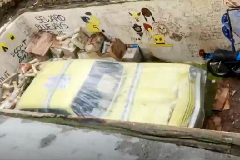 Artifacts dating back to 1975, preserved within what the World Record Academy referred to as the “world’s biggest time capsule,” were showcased on Friday.SH