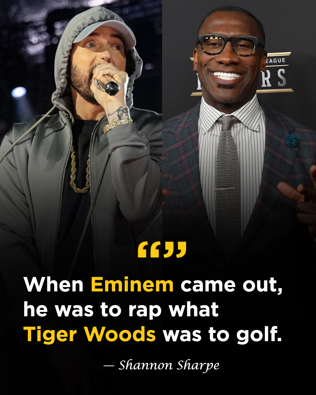 Shannon Sharpe and T.K. Kirkland discuss Eminem.SH