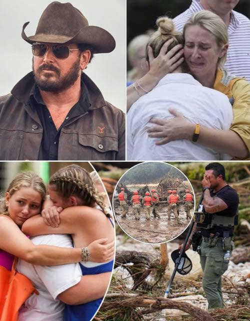 Over 100 D3ad After Devastating Texas Floods: Yellowstone’s Cole Hauser Steps Up to Support First Responders.H