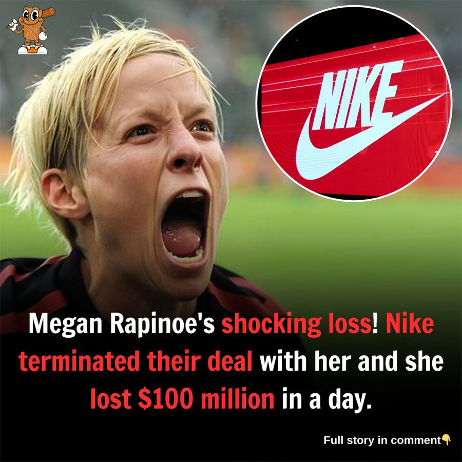 BREAKING: Megan Rapinoe lost her $100 million Nike deal overnight—her biggest financial blow ever. What caused the sudden collapse, and what does it mean for the future of athlete endorsements? The behind-the-scenes drama you never heard about.SH