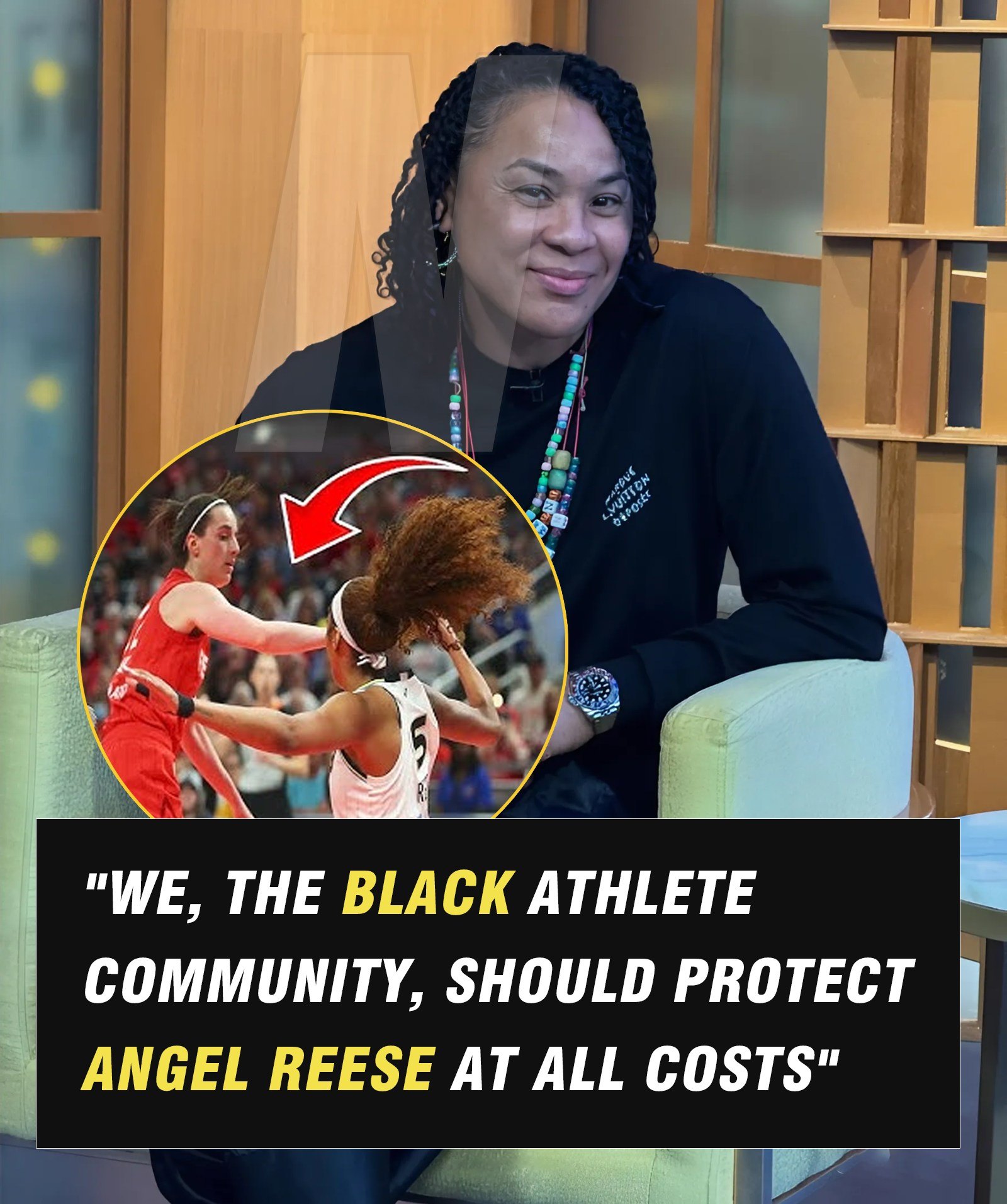 “PRESERVE BLACK CULTURE” Dawn Staley Breaks Her Silence on Heated Caitlin Clark–Angel Reese Debate, Offers Honest Take on What It Means for Women’s Basketball.SH