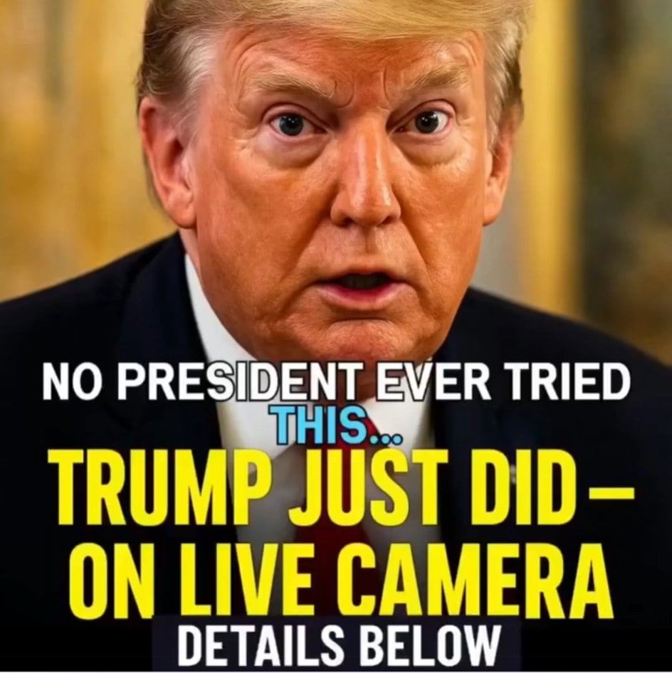 No President Ever Tried This. Trump Just Did .SH