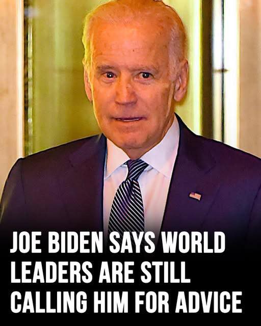 Biden Steps Down, But Claims He’s Still a Sought-After Advisor: “World Leaders Still Call Me.SH
