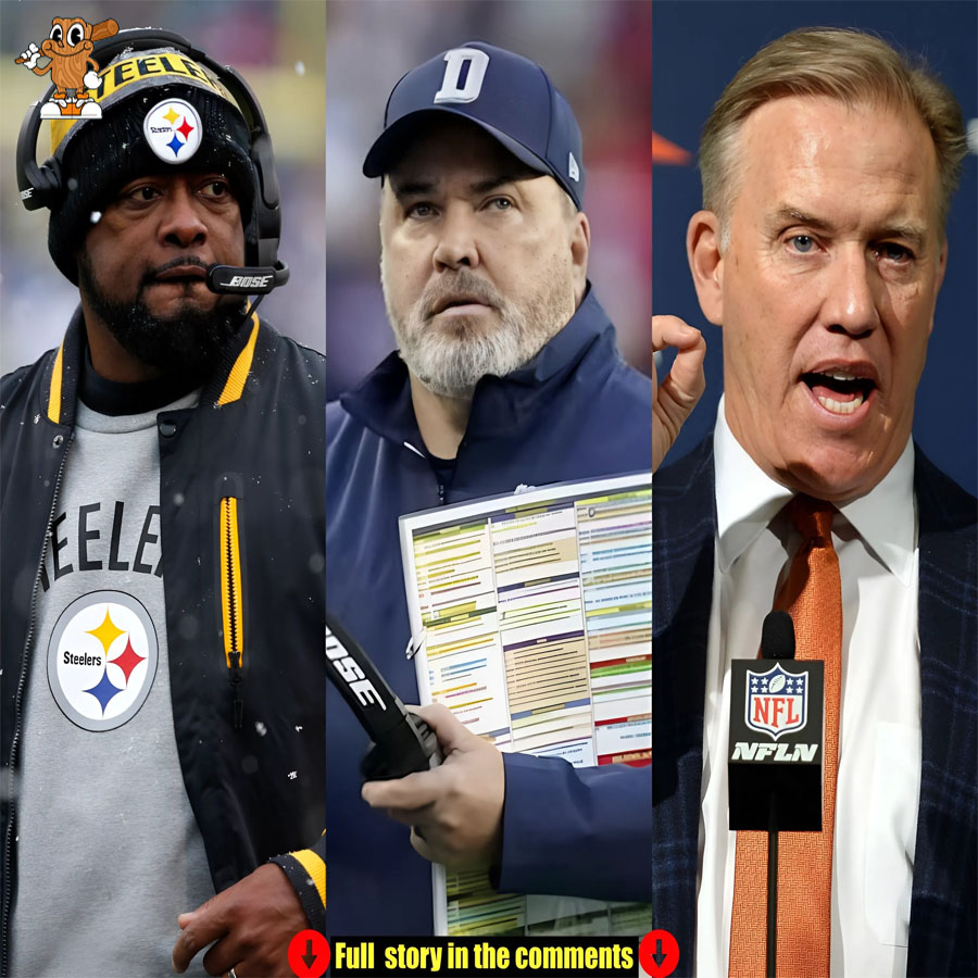 May be an image of 3 people, people playing football and text that says 'BEL D BOSE ELE + Steelers NPL NFL NPLN + Full story in the comments 0'