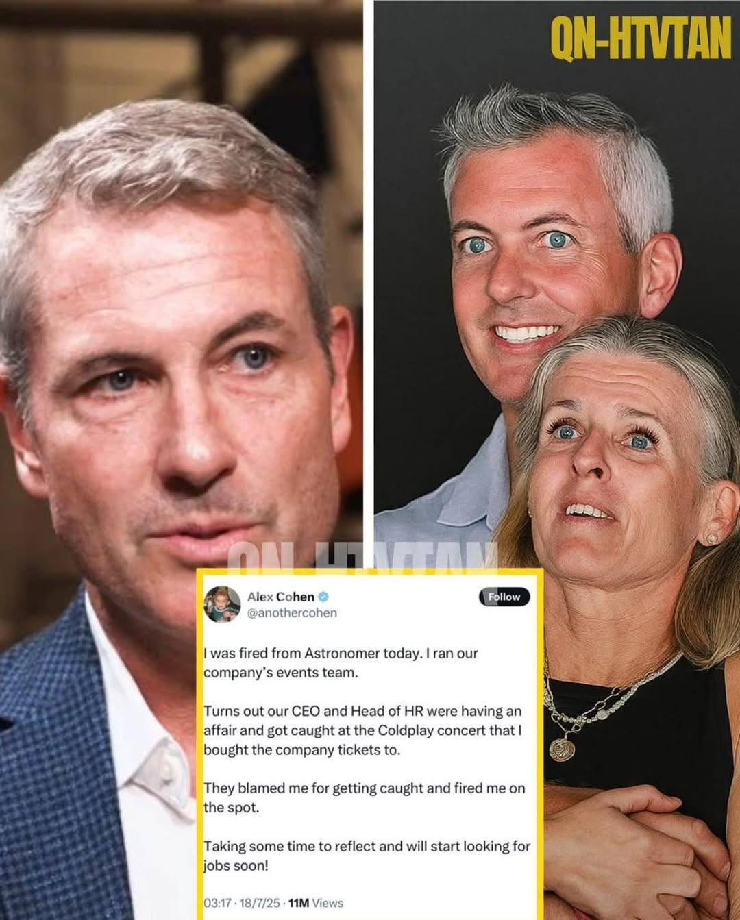 Astronomer CEO Andy Byron Resigns After Coldplay Kiss Cam Scandal.SH