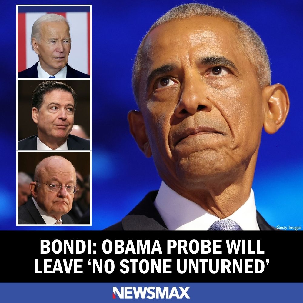 Bondi: DOJ ‘Strike Force’ Leaving ‘No Stone Unturned’ on Obama.SH