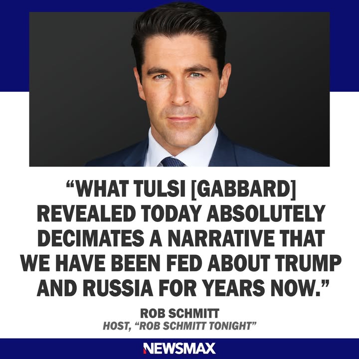 ‘Massive scandal’ uncovered by Tulsi, ‘manufactured’ by Obama administration | Rob Schmitt Tonight.SH