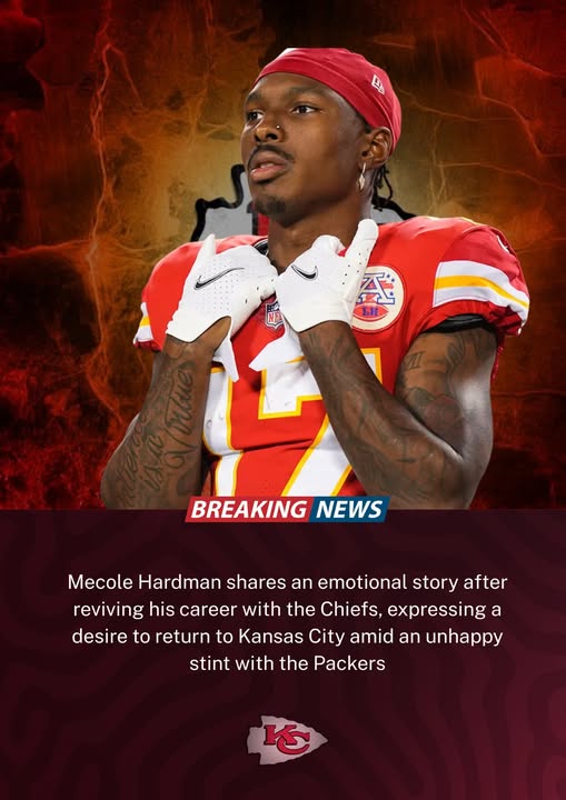 ST Mecole Hardman shares an emotional story after reviving his career with the Chiefs, expressing a desire to return to Kansas City amid an unhappy stint with the Packers. ST