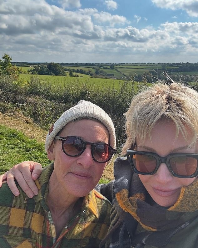 Ellen Degeneres and wife Portia de Rossi