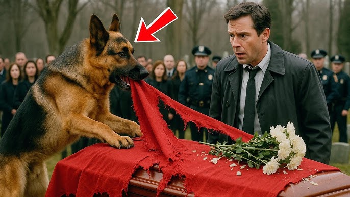 The Dog Kept Barking At The Police's Coffin. They Opened The Coffin And Something Unexpected... - YouTube