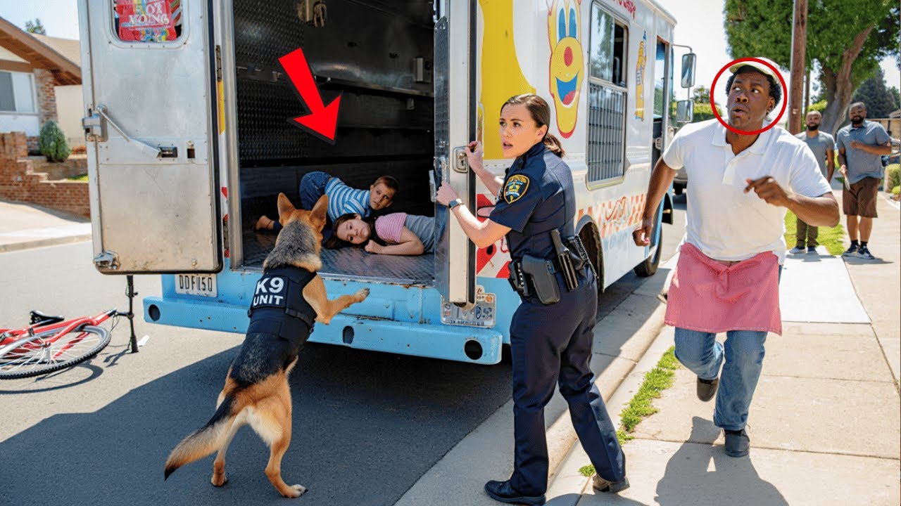 K9 Barked at an Ice Cream Truck — What Police Found Inside Shocked the  Entire Nation